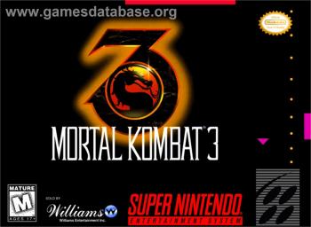 Cover Mortal Kombat 3 for Super Nintendo